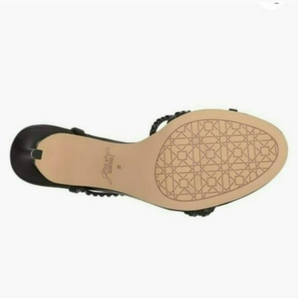 Jewel by Badgley Mischka Marimba Black Sandals - Picture 4 of 9